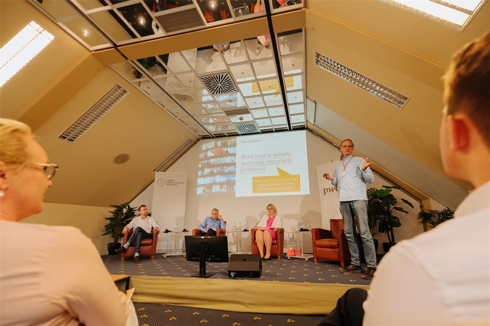 Partner Event hosted by PriceWaterhouseCoopers at the 7th Lindau Meeting on Economic Sciences.