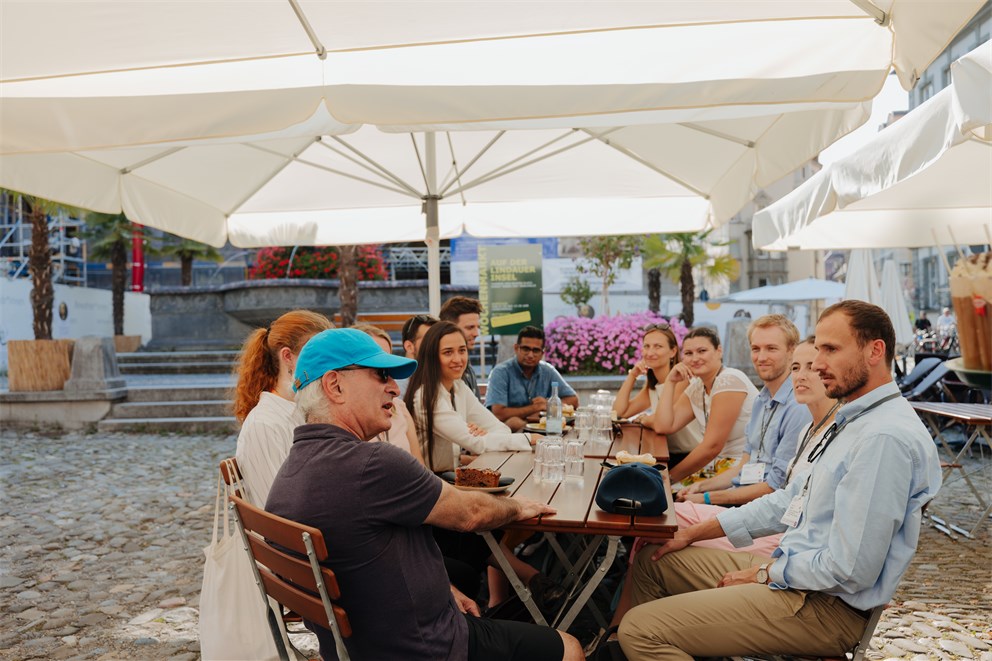 Get-together with Joshua D. Angrist.