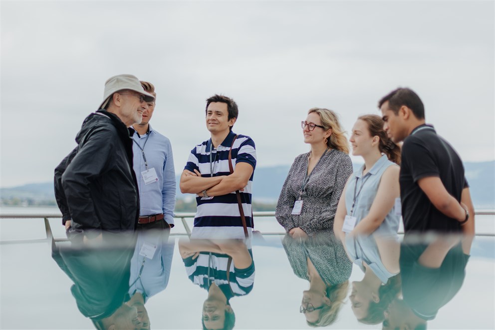 Boat Trip to Mainau Island at the 7th Lindau Meeting on Economic Sciences.