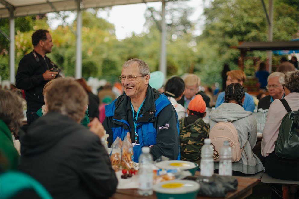 Science Picnic on the Arboretum Lawn.